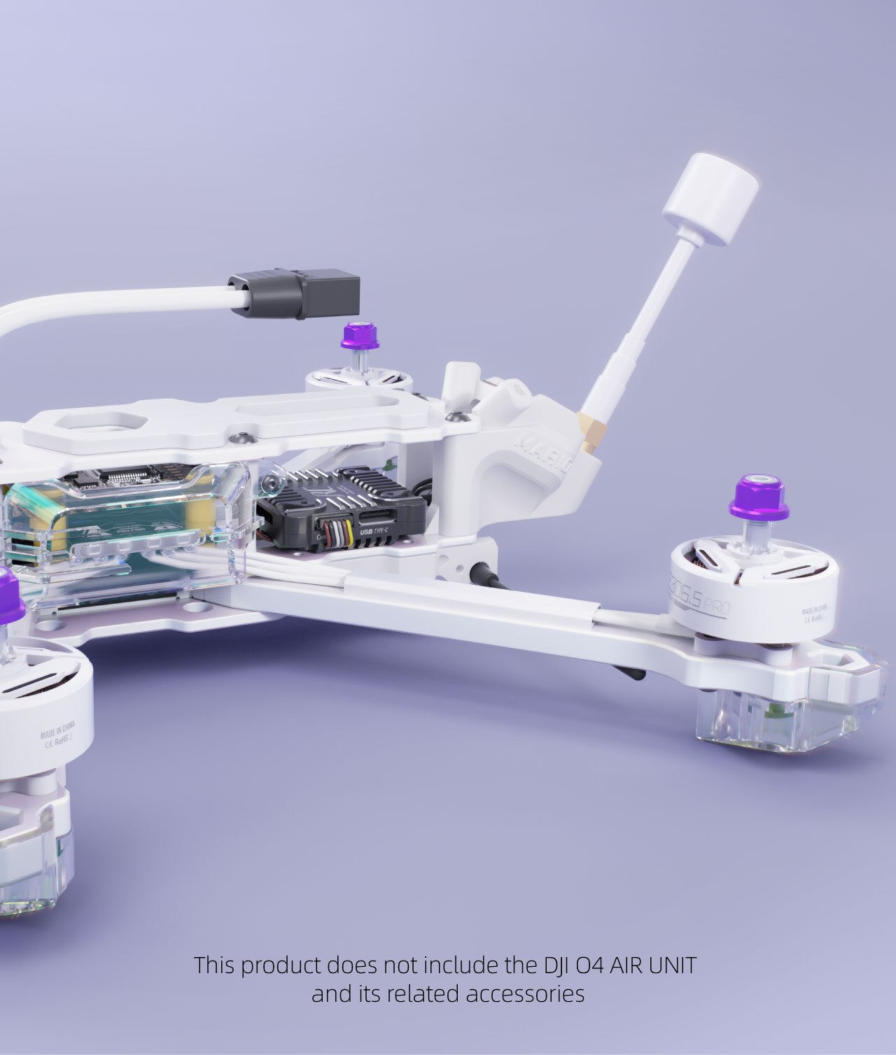 RunCam DJI O4 AIR UNIT CNC Kit RunCam DJI O4 AIR UNIT CNC Kit