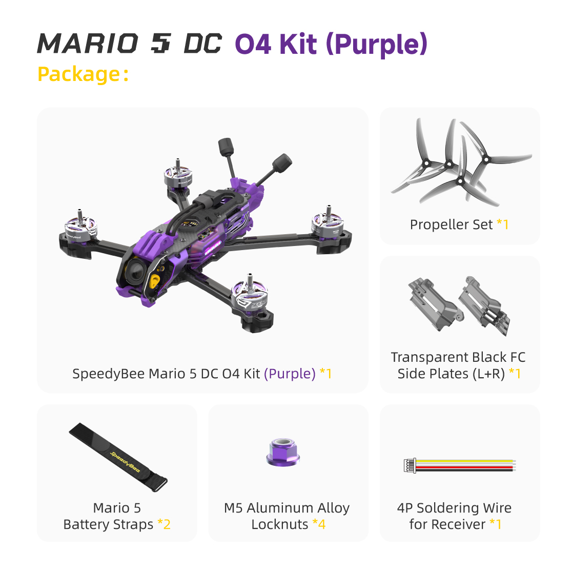 SpeedyBee Mario 5 Drone SpeedyBee Mario 5 Drone