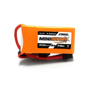 CNHL MiniStar 350mAh 11.1V 3S 70C Lipo Battery with XT30 Plug