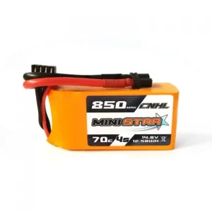 CNHL MiniStar 650mAh 14.8V 4S 70C Lipo Battery with XT30U Plug