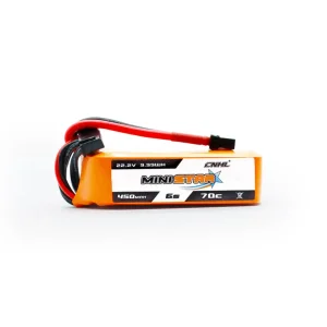CNHL MiniStar 450mAh 22.2V 6S 70C Lipo Battery with XT30 Plug