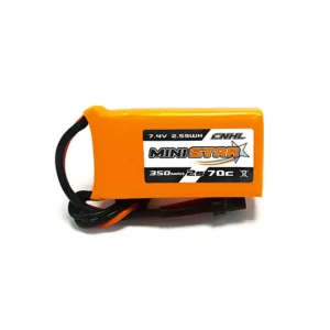 CNHL MiniStar 350mAh 7.4V 2S 70C Lipo Battery with XT30 Plug