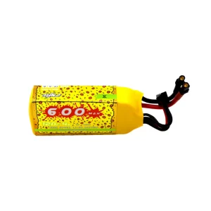 CNHL Pizza Series 600mAh 14.8V 4S 120C Lipo Battery with XT30 Plug