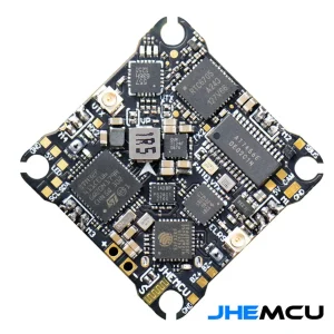 JHEMCU F411ELVTX 1S-2S AIO Flight Control 12A ESC ELRS Receiver 400mW Vtx 25x25mm