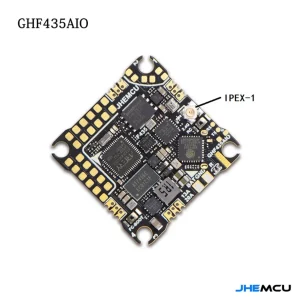 JHEMCU GHF435AIO V2 Flight Controller 2-4S 20A ESC with 2.4G ELRS (UFL/IPEX) 25x25mm