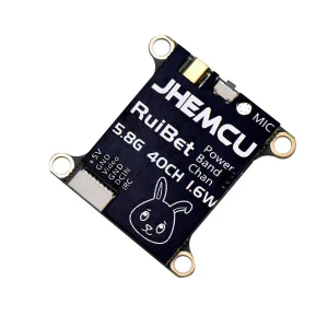 JHEMCU RuiBet Tran-3016W 5.8GHZ 1.6W Analog VTX 30x30mm