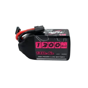 CNHL Black Series V2.0 1300mAh 22.2V 6S 130C Lipo Battery with XT60 Plug