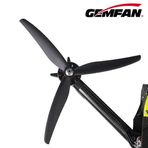 Gemfan 8046 Cinelifter Glass Fiber Nylon 3 Blade 8in M5 Shaft Propeller