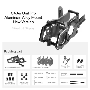 SB-O4-PRO-CNC-UP-N / SpeedyBee Bee25/Master 3X O4 Pro Aluminum Alloy Head (New Version)