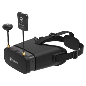 Eachine EV800DM Analog 5.8G True Diversity FPV Goggles with DVR