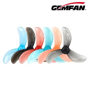 Gemfan 40mm 1608 PC 3 Blade Single Hole 1mm 1.5mm Shaft Propeller