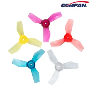 Gemfan 31mm 1219 PC 3 Blade Single Hole 0.8mm 1mm Shaft Propeller
